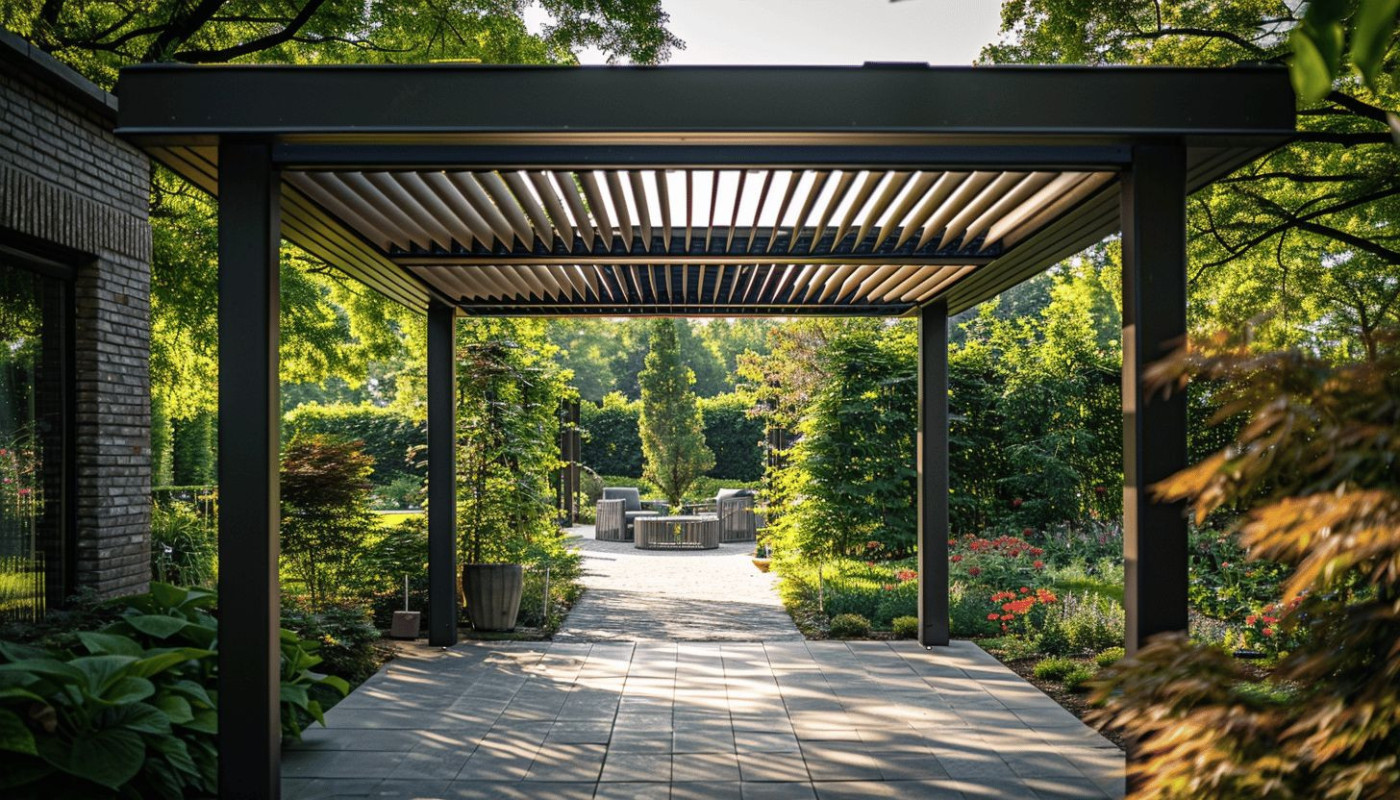 Comment choisir une pergola bioclimatique pour votre jardin